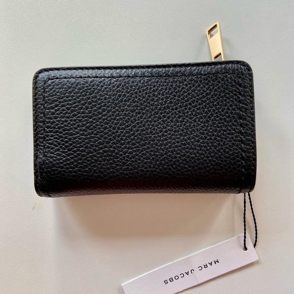 Marc Jacobs Groove Black Leather Wallet - NWT - Picture 4 of 9